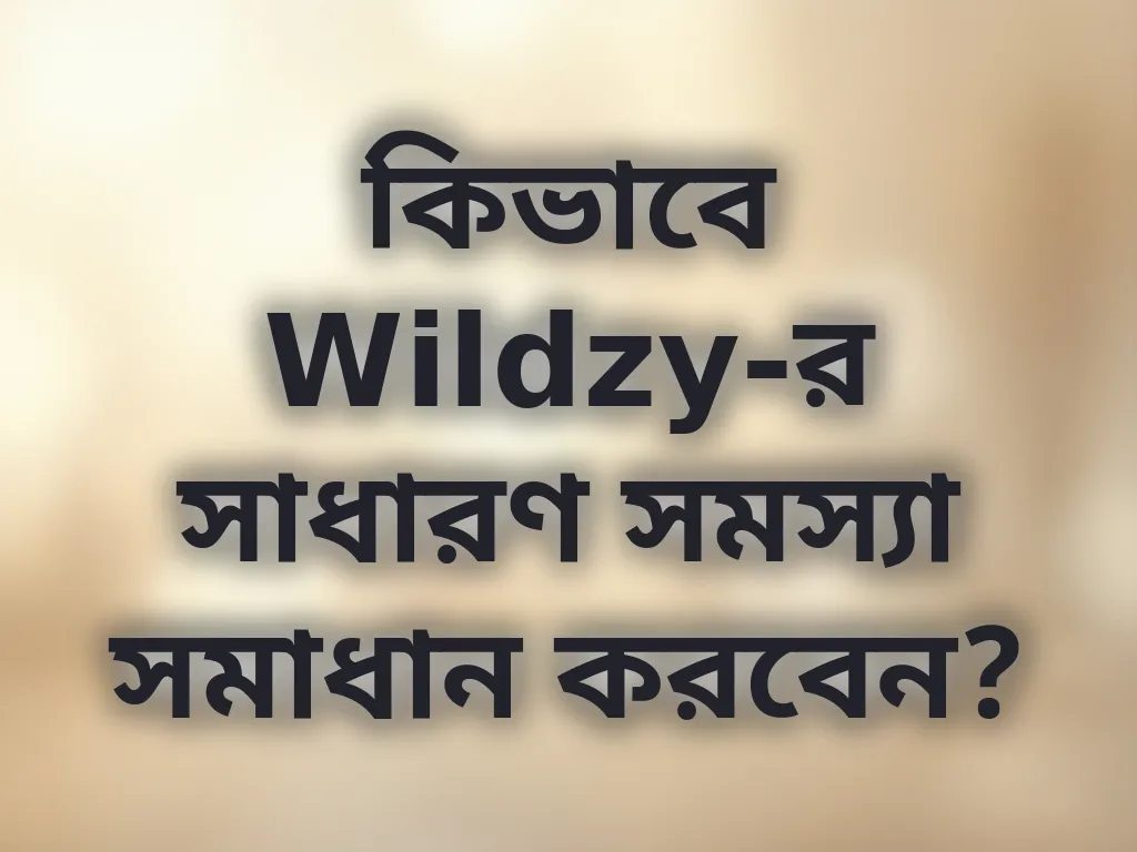 সাধারণ সমস্যা সমাধান